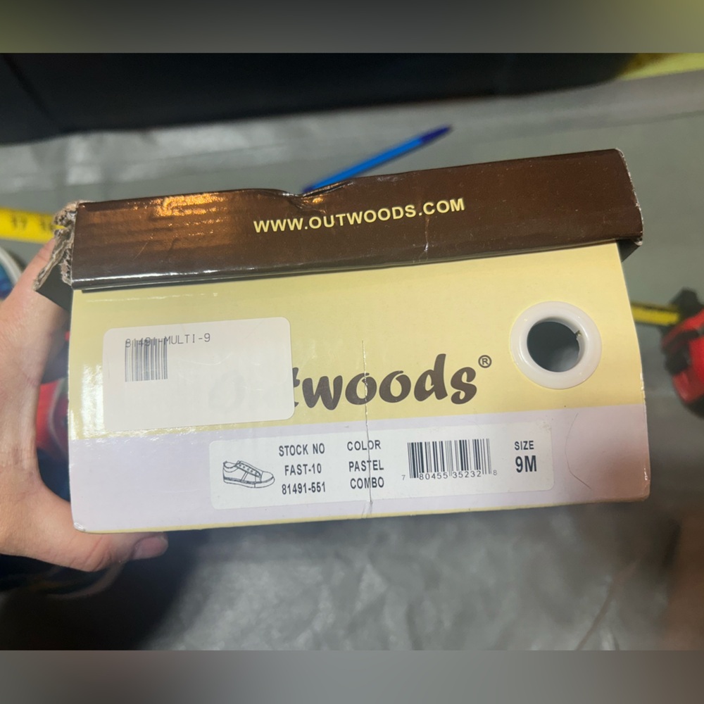 NWT Outwoods Tie-Dye Slip-On Sneakers - Picture 2 of 5